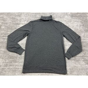 Galaxy by Harvic Shirt Mens Small Gray Turtleneck Long Sleeve Cotton Blend‎